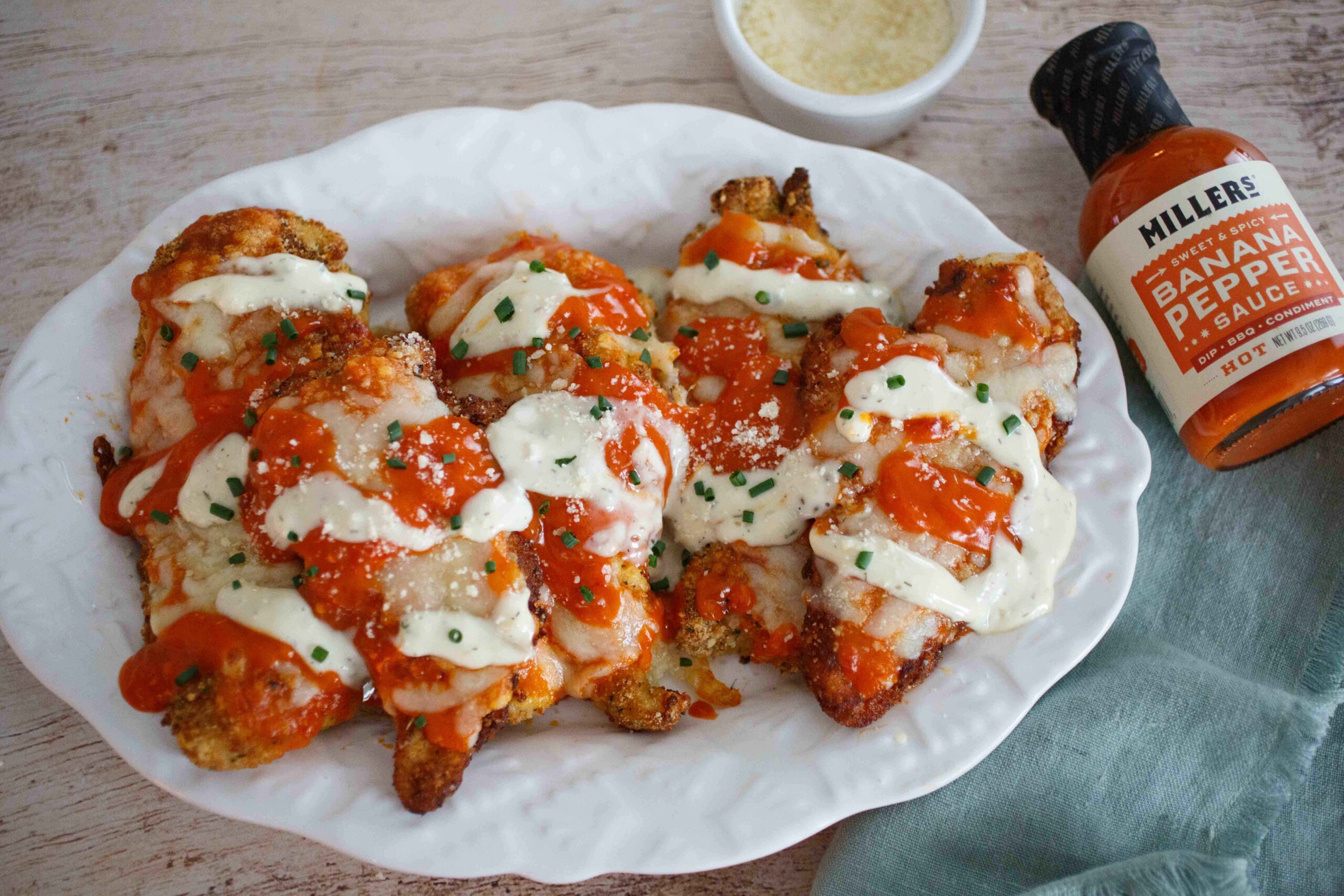 Spicy Buffalo Chicken Parmesan