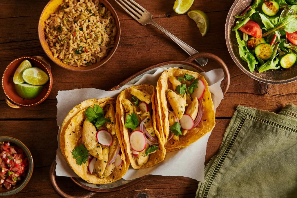 chicken tacos