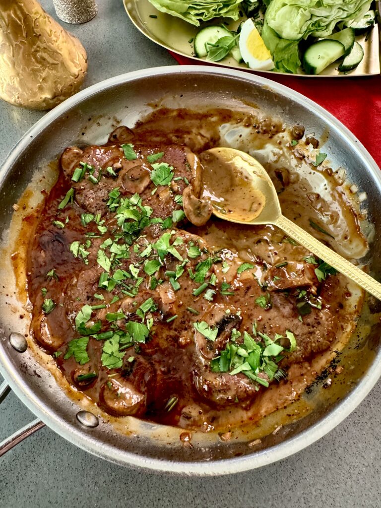 Steak Diane 1972-style