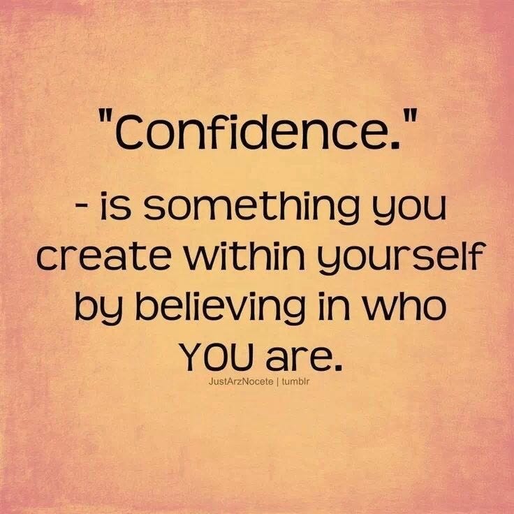 confidence