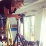 KristenShootingLadder